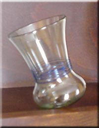 Verre Mrovingien V au VIII sicle